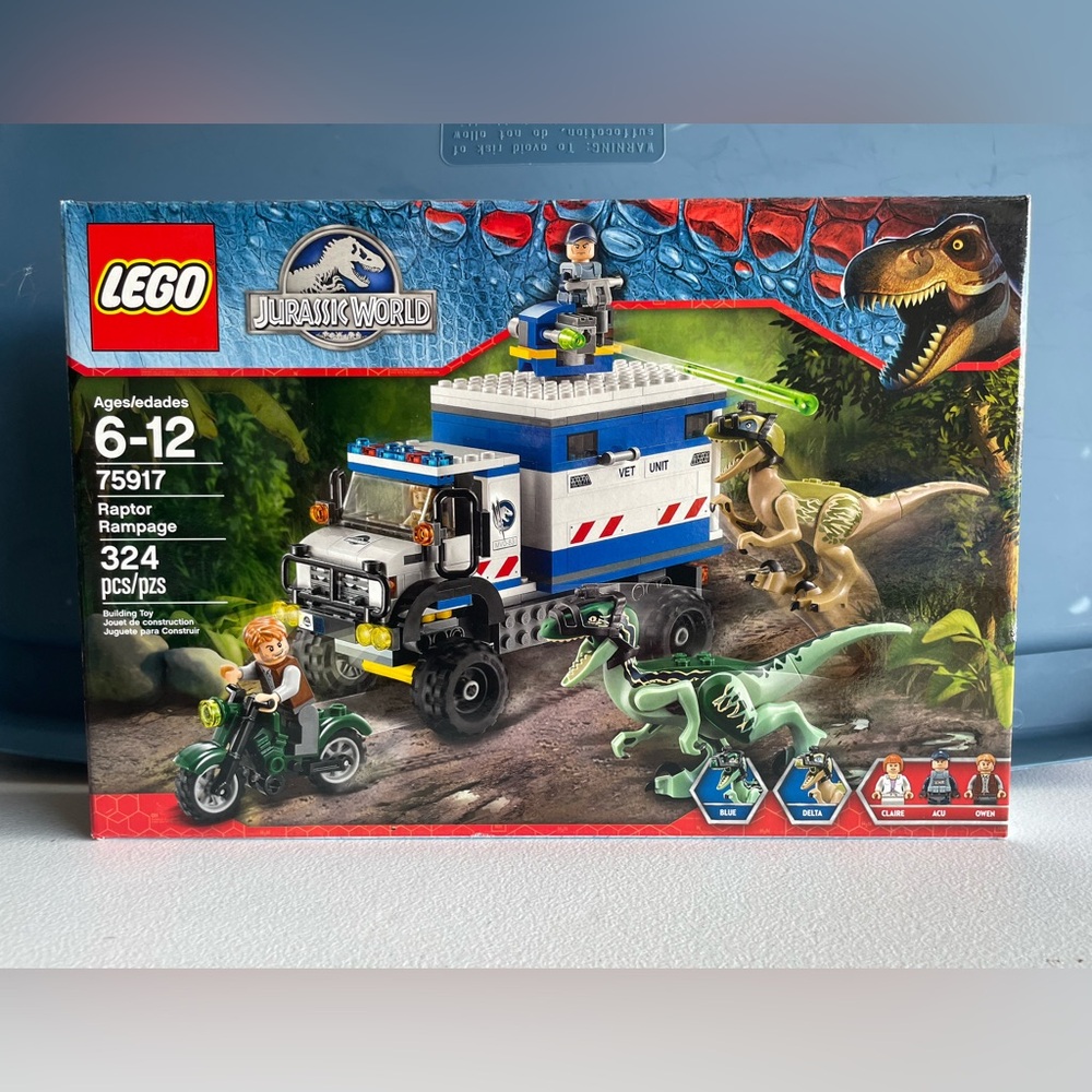 LEGO Jurassic World Raptor Rampage Seat 75917.